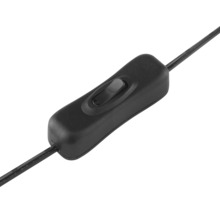Interrupteur a cordon avec cable de raccordement pour luminaires