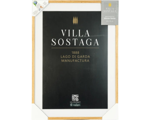 Cadre en bois massif Monte Baldo de Villa Sostaga, format 50 par 70 centimètres, avec certification FSC.