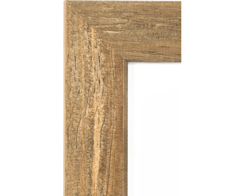 Cadre photo en bois avec grain rustique