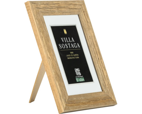 Cadre photo en bois avec support pour décoration