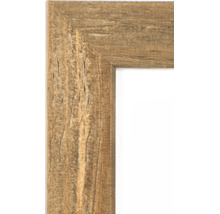 Cadre photo en bois avec surface structuree au design rustique