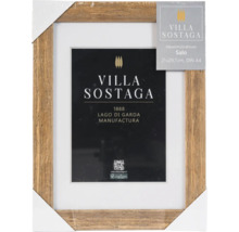 Cadre photo Villa Sostaga Salo en bois massif au format 21 par 29,7 centimètres DIN A4 avec certification FSC.