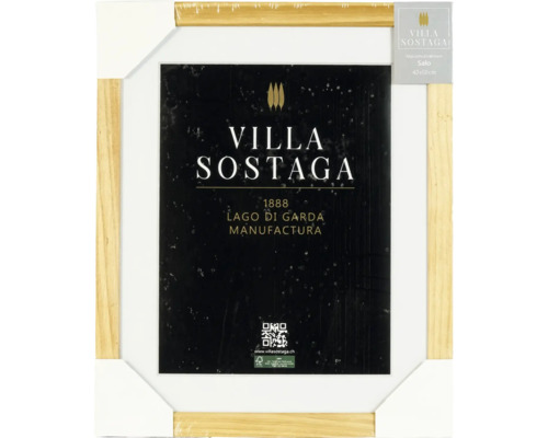Cadre photo en bois Villa Sostaga Salo 40 x 50 centimètres en bois massif