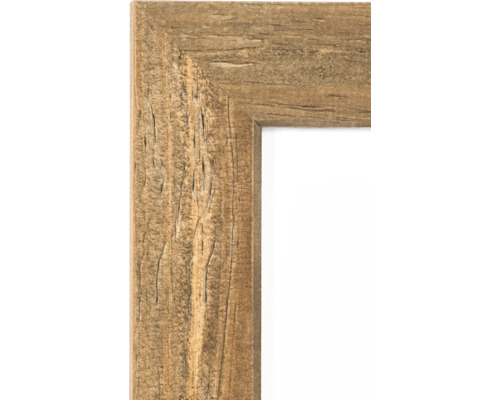 Moulure de cadre photo avec aspect bois structuré au design rustique