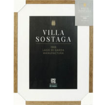 Villa Sostaga Massivholzrahmen Salo 60 mal 80 Zentimeter mit Passepartout