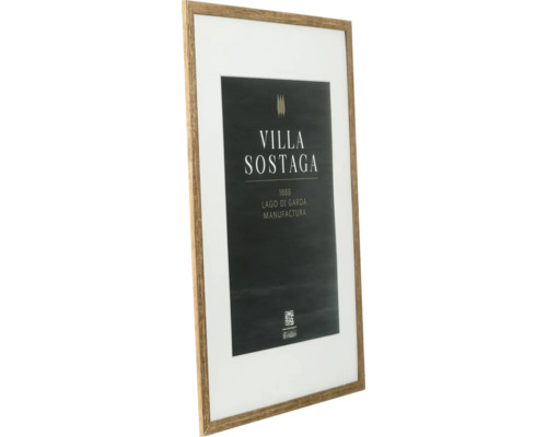 Image encadrée Villa Sostaga avec cadre en bois et passe-partout