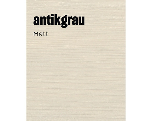 Surface en bois de couleur gris antique avec une texture mate.