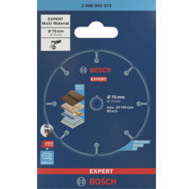 Disque à tronçonner Bosch Expert Multi Material diamètre 76 millimètres alésage 10 millimètres pour meuleuse angulaire dans emballage
