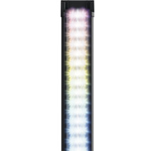 Éclairage LED pour aquarium avec diodes lumineuses dans un support noir