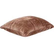 Coussin décoratif carré avec surface textile structurée
