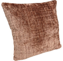 Coussin décoratif carré avec texture tissée en tissu facile d entretien pour une ambiance chaleureuse