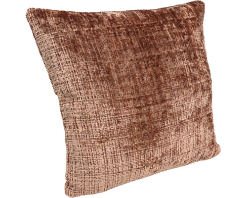 Coussin décoratif carré avec texture tissée en tissu facile d entretien pour une ambiance chaleureuse