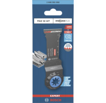 Bosch Expert PAIZ 32 AIT Starlock Plus Tauchsägeblatt für Metall in Verpackung