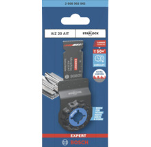 Lame de scie plongeante Bosch Expert Starlock AIZ 20 AIT pour métal, lame carbure durable pour outil multifonction