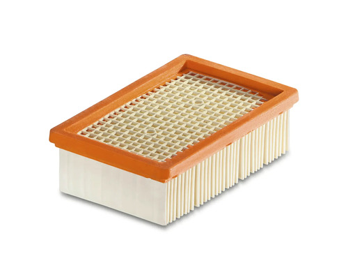 Filtre plissé plat pour aspirateur