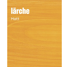 Échantillon de bois mélèze avec finition mate