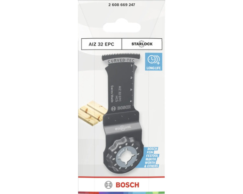 Lame de scie plongeante Bosch Starlock AIZ 32 EPC pour bois
