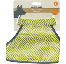 Gilet de securite pour chien Beeztees Safety Gear taille S avec motif reflechissant sur emballage