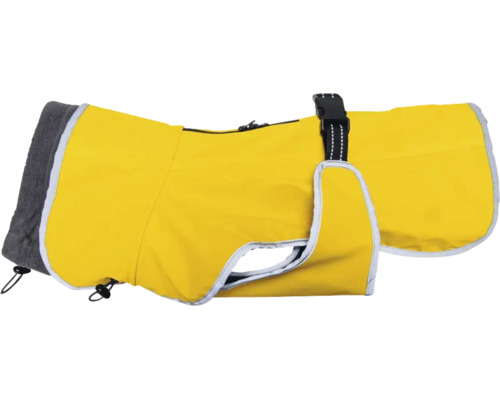 Manteau pour chien avec bordure réfléchissante et fermeture réglable