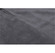 Vue détaillée du tissu polaire doux d un vêtement.