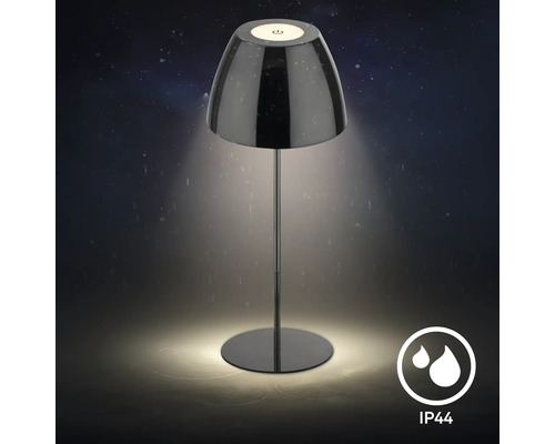 Moderne LED Tischleuchte mit Schutzart IP44 für den Innen und Außenbereich
