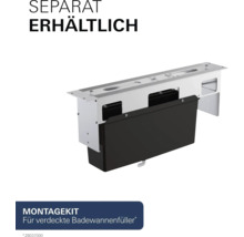 Kit de montage pour remplissage de baignoire encastré pour installation dans les salles de bains.