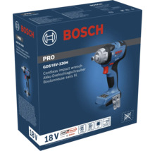 Boulonneuse sans fil Bosch GDS 18V-330 H dans son emballage