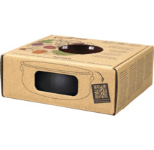 Verpackung der Grill Me Piccolo Gemüseschale aus Terrakotta für den Grill oder Backofen