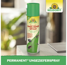 Neudorff Permanent Ungezieferspray zur Bekämpfung von fliegenden und kriechenden Insekten in Wohnräumen und Mülltonnen
