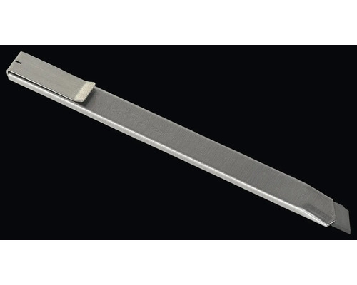 Couteau plat en metal avec clip pour travaux de coupe de precision