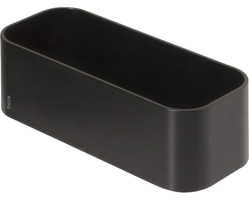 Panier de rangement noir Tiger pour accessoires de salle de bain