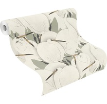 Tapetenrolle mit Reihermuster