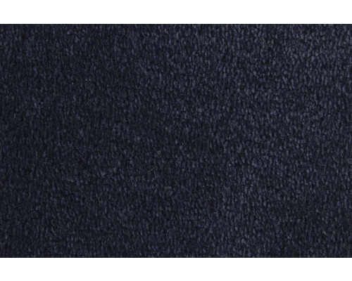 Nahaufnahme eines blauen Teppichs.