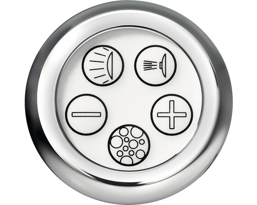 Élément de commande avec symboles pour les fonctions d''éclairage