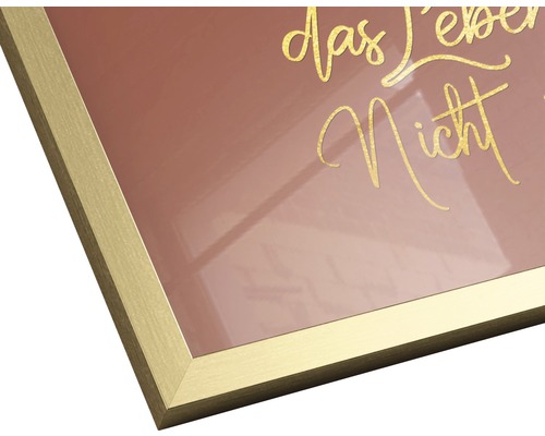 Image encadrée avec lettrage