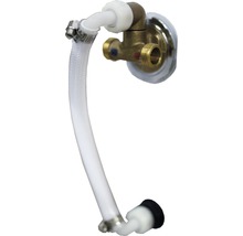 Robinet d''équerre avec raccord de tuyau pour lave-linge ou lave-vaisselle