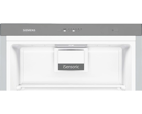 Intérieur d''un réfrigérateur Siemens avec la technologie iSensoric