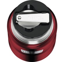 Thermoskanne mit integriertem Löffel und Thermos Logo