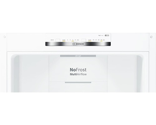 Bosch Logo NoFrost MultiAirflow Kühlschrank Innenraum mit Temperaturregler