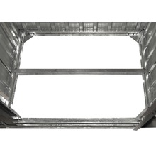 Construction de cadre métallique pour une maison de jardin