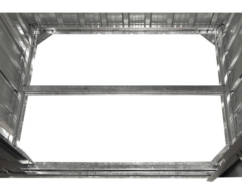 Construction de cadre métallique pour une maison de jardin