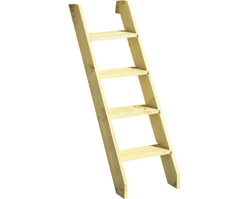 Échelle en bois à quatre marches