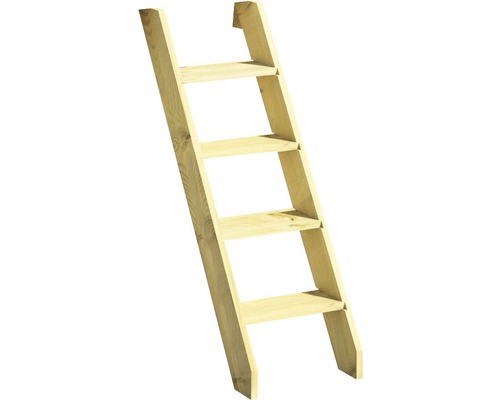 Escalier en bois avec quatre marches