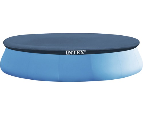 Piscine couverte avec logo Intex