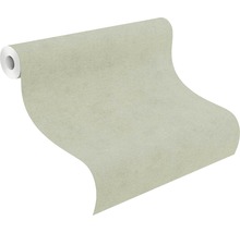 Vliestapete 408171 Kimono Uni grün