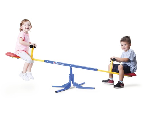 Bascule pour enfants avec deux enfants