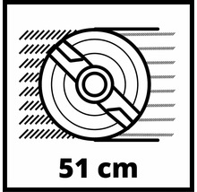 Einhell Tondeuse à essence GC-PM 51/3 HW