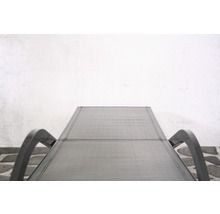 Detailaufnahme einer Gartenliege