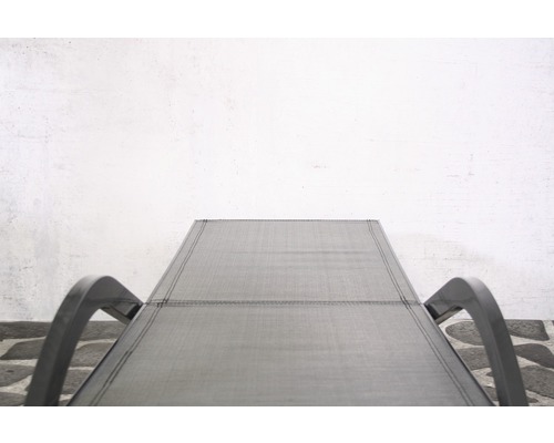 Detailaufnahme einer Gartenliege