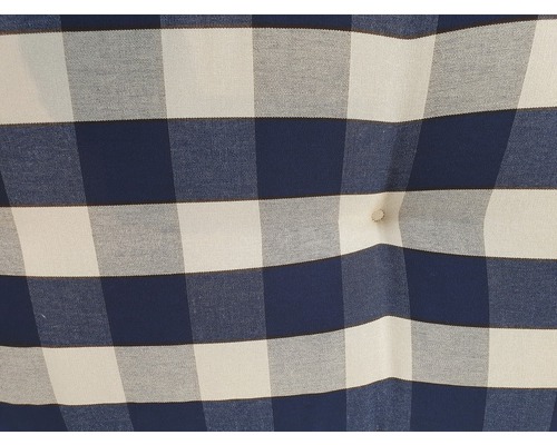 Coussin de mobilier de jardin à carreaux